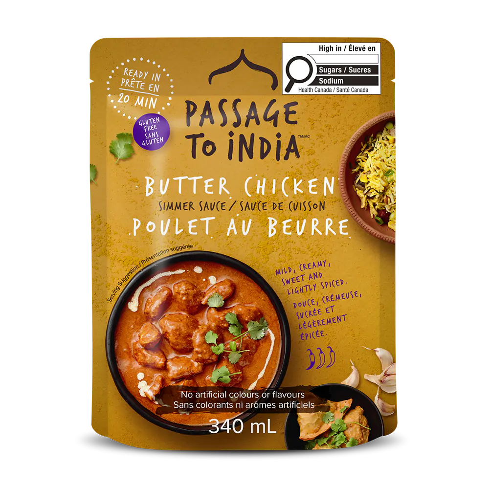 Passage Foods Butter Chicken Simmer Sauce - 340 ml