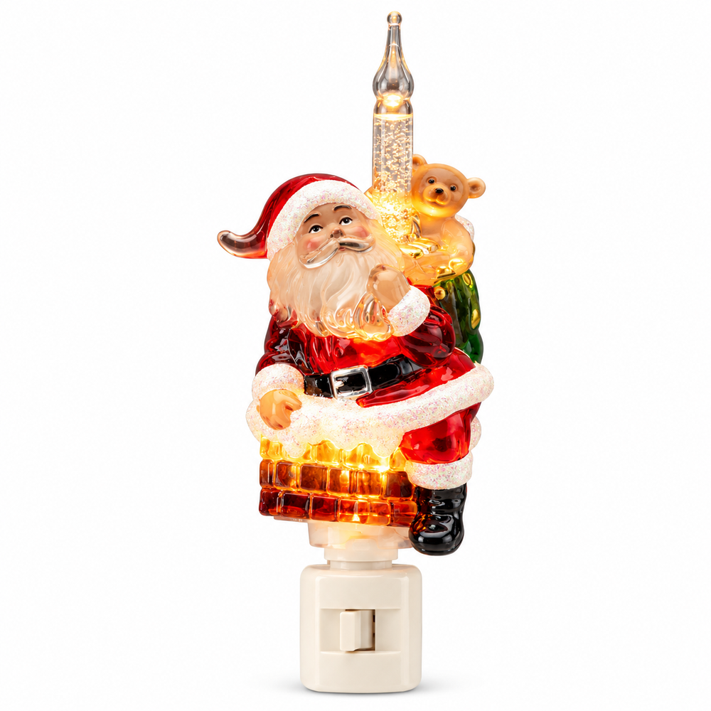 Nightlight - Santa in Chimney