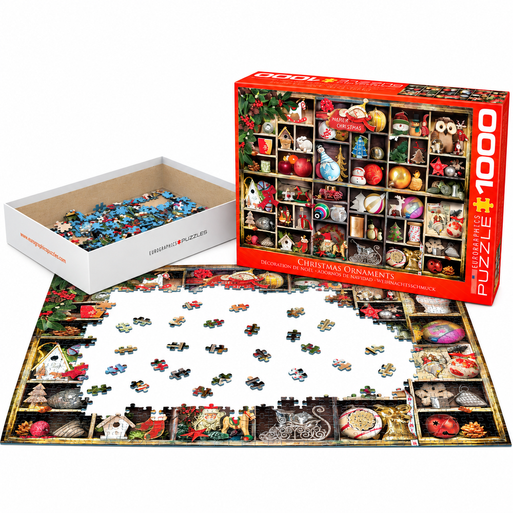 Puzzle - Christmas Ornaments 1000pcs