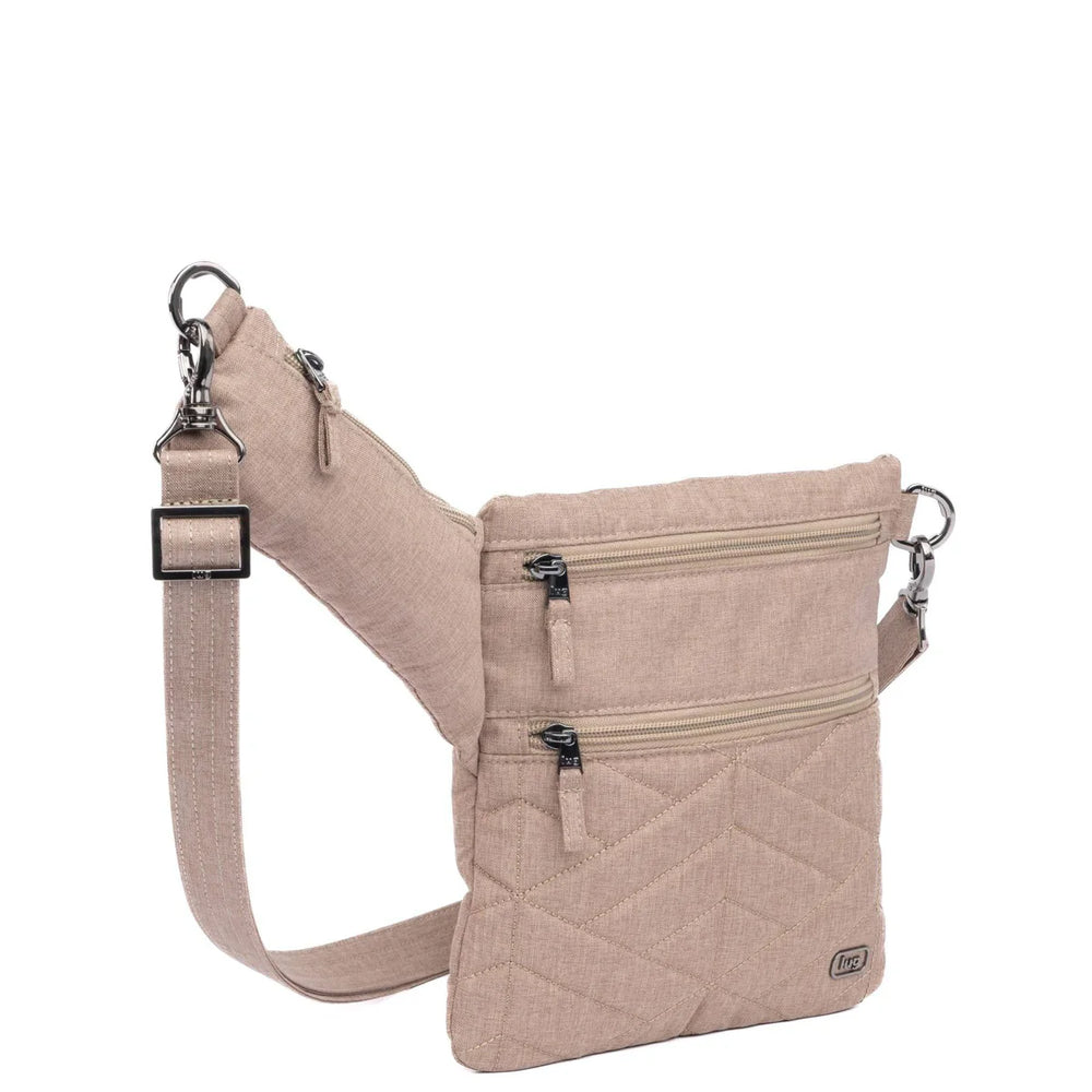 Lug Taupe Skipper Crossbody - Heather Sand