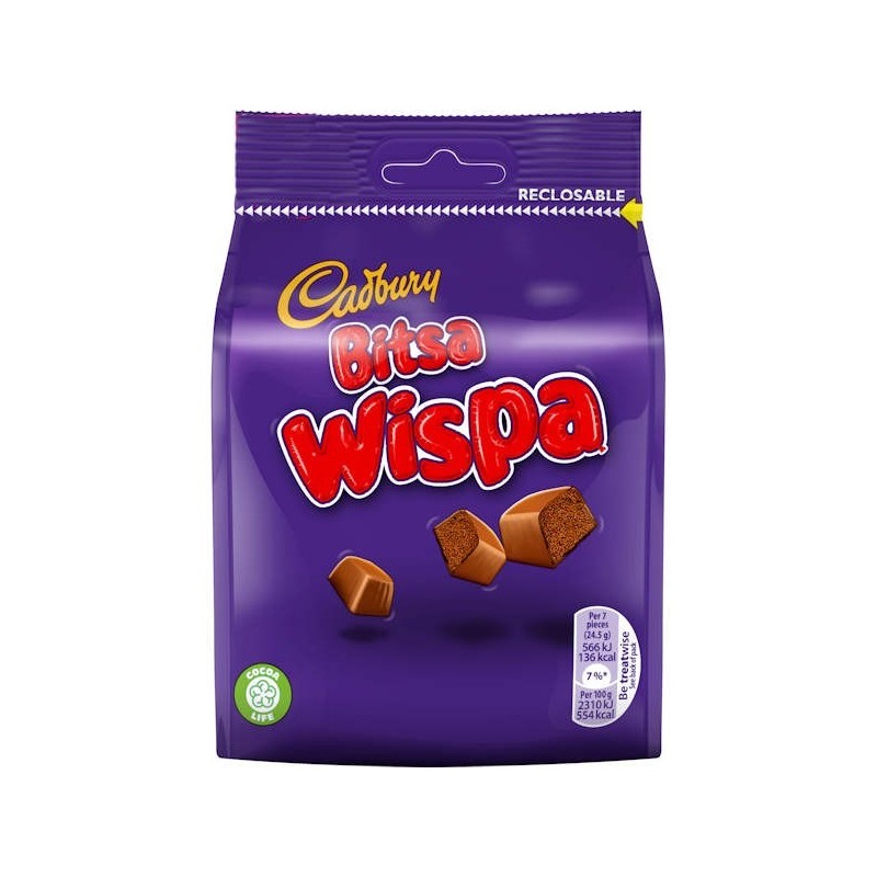 Cadbury Bitsa Wispa 85g