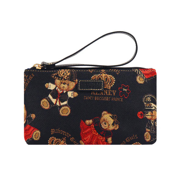 Crown Bear-Mia Wristlet