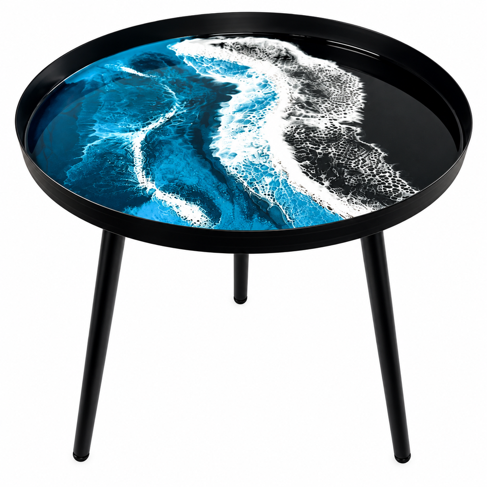 Side Table Ocean Vibes by Lynn & Liana