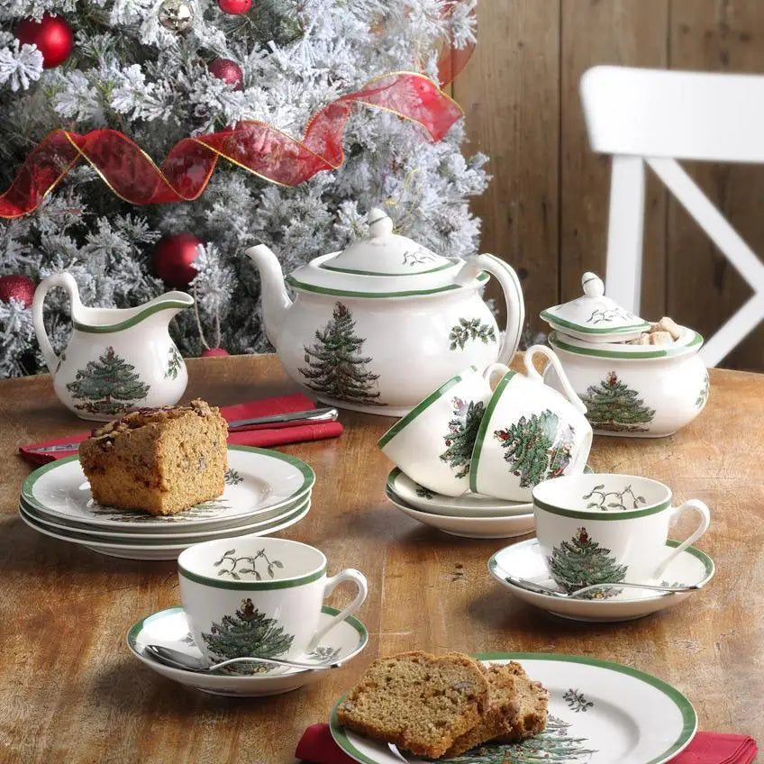 Spode Christmas Tree Square Pierced Tray