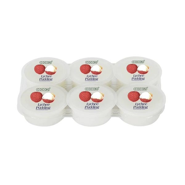 Cocon Nata de Coco Pudding 118g-Lychee
