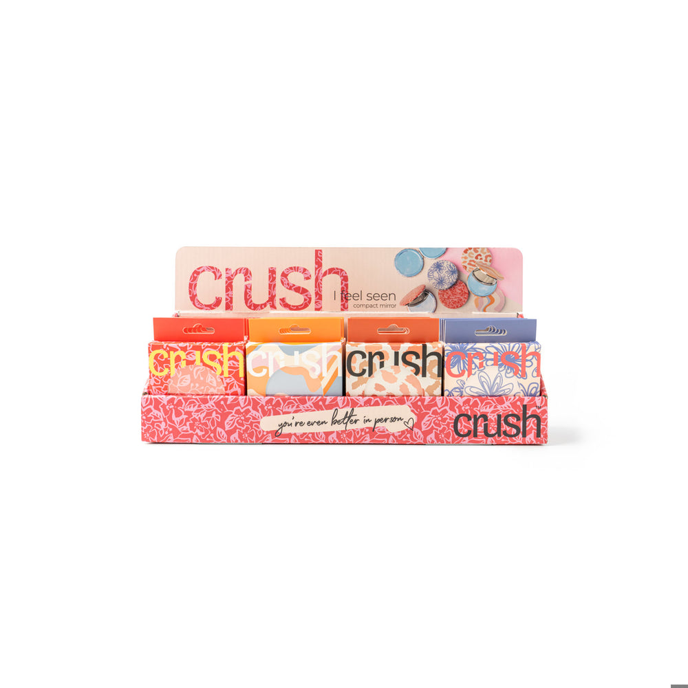 Crush "I Feel Seen" Compact Mirror