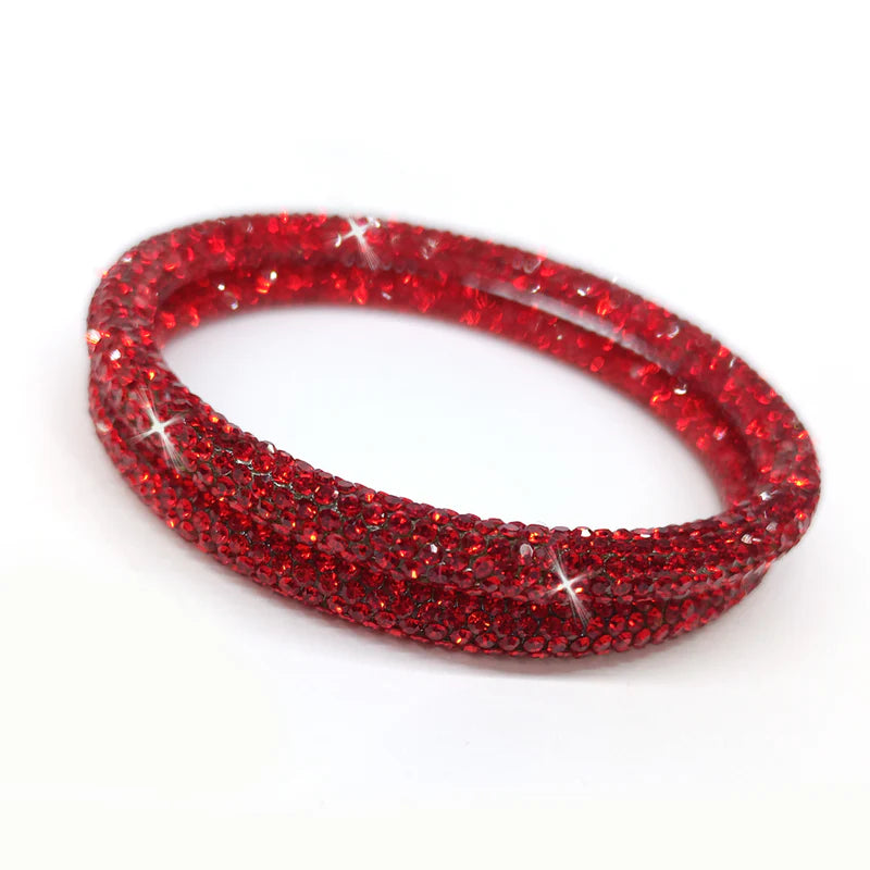 Bangle Red Velvet by Jacqueline Kent