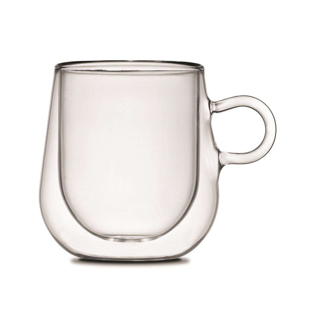 Double Double Wall Loop Espresso Cup 80 ml, Set of 2 – Rob McIntosh
