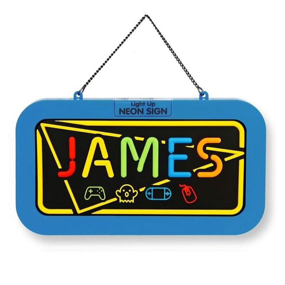 Neon Sign - James
