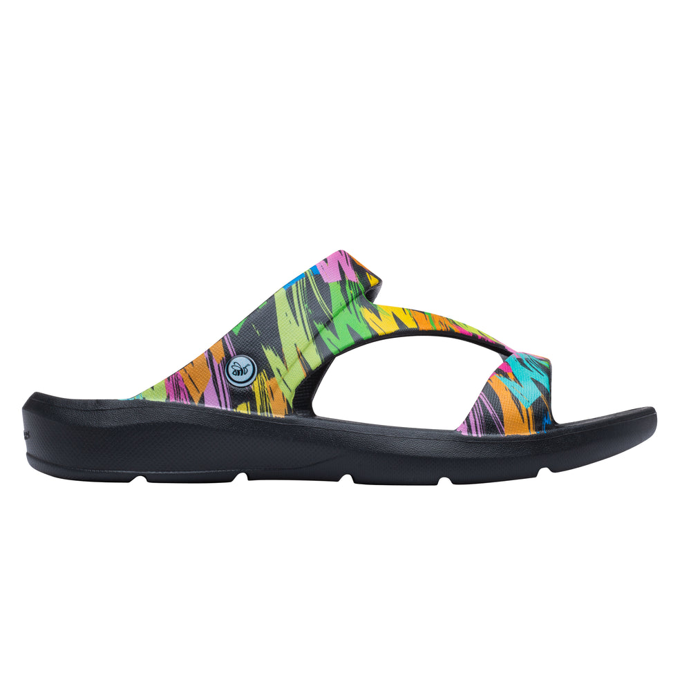 Joybees Everyday Sandal Graphic Loudmouth Broadstrokes