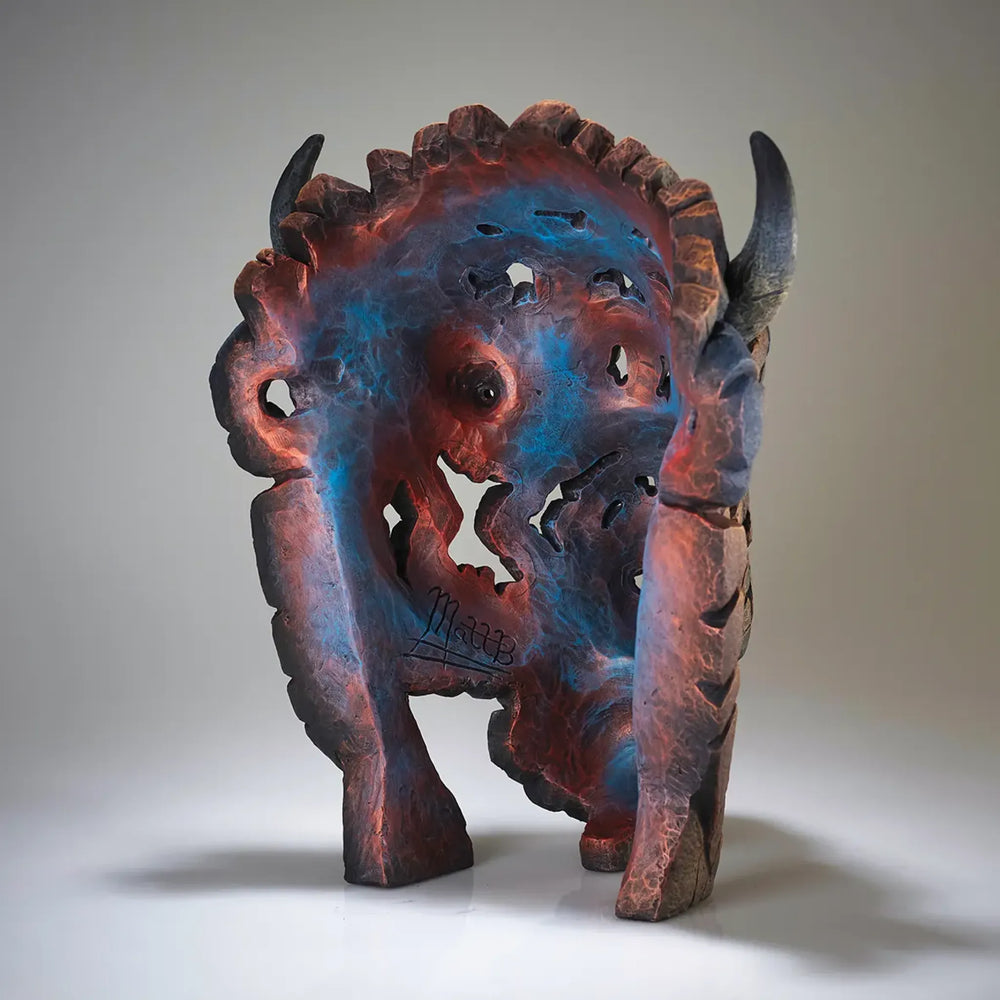 Edge Sculpture North American Bison Bust