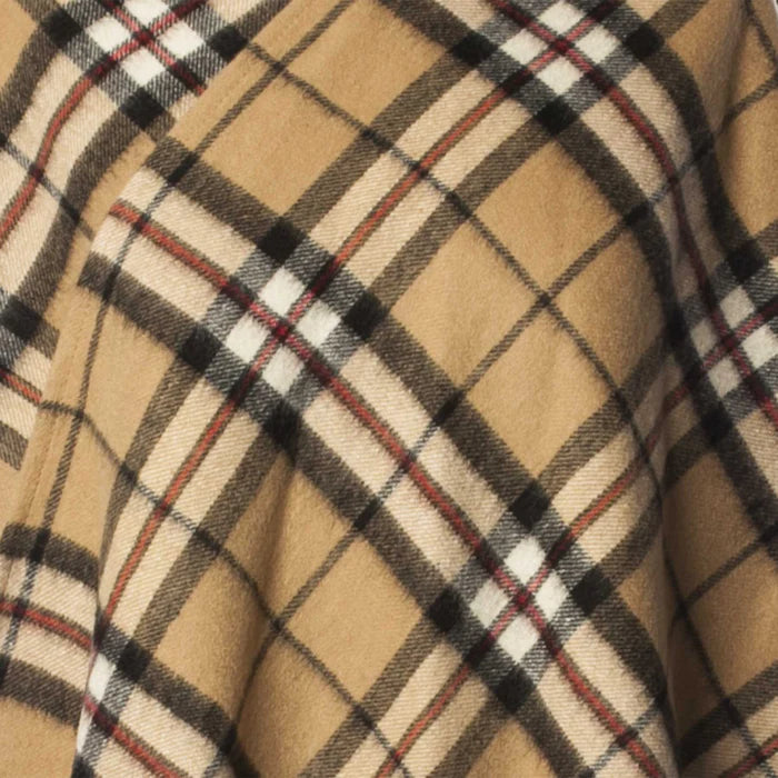 Thompson Camel - Lambswool Cape