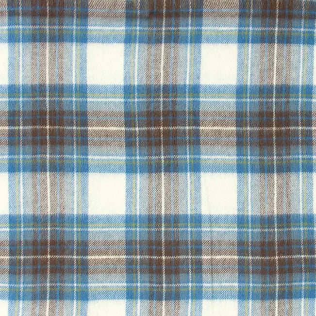 Stewart Muted Blue - Lambswool Cape