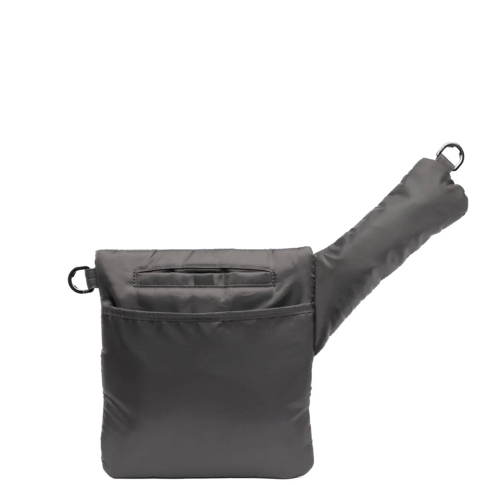 Lug Grey Skipper Crossbody - Gunmetal Grey