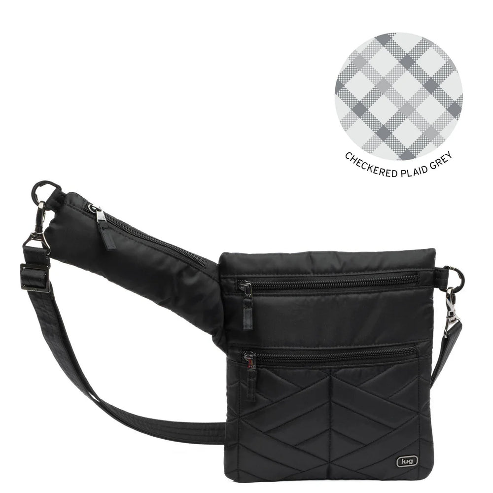 Lug Black Skipper Crossbody - Black