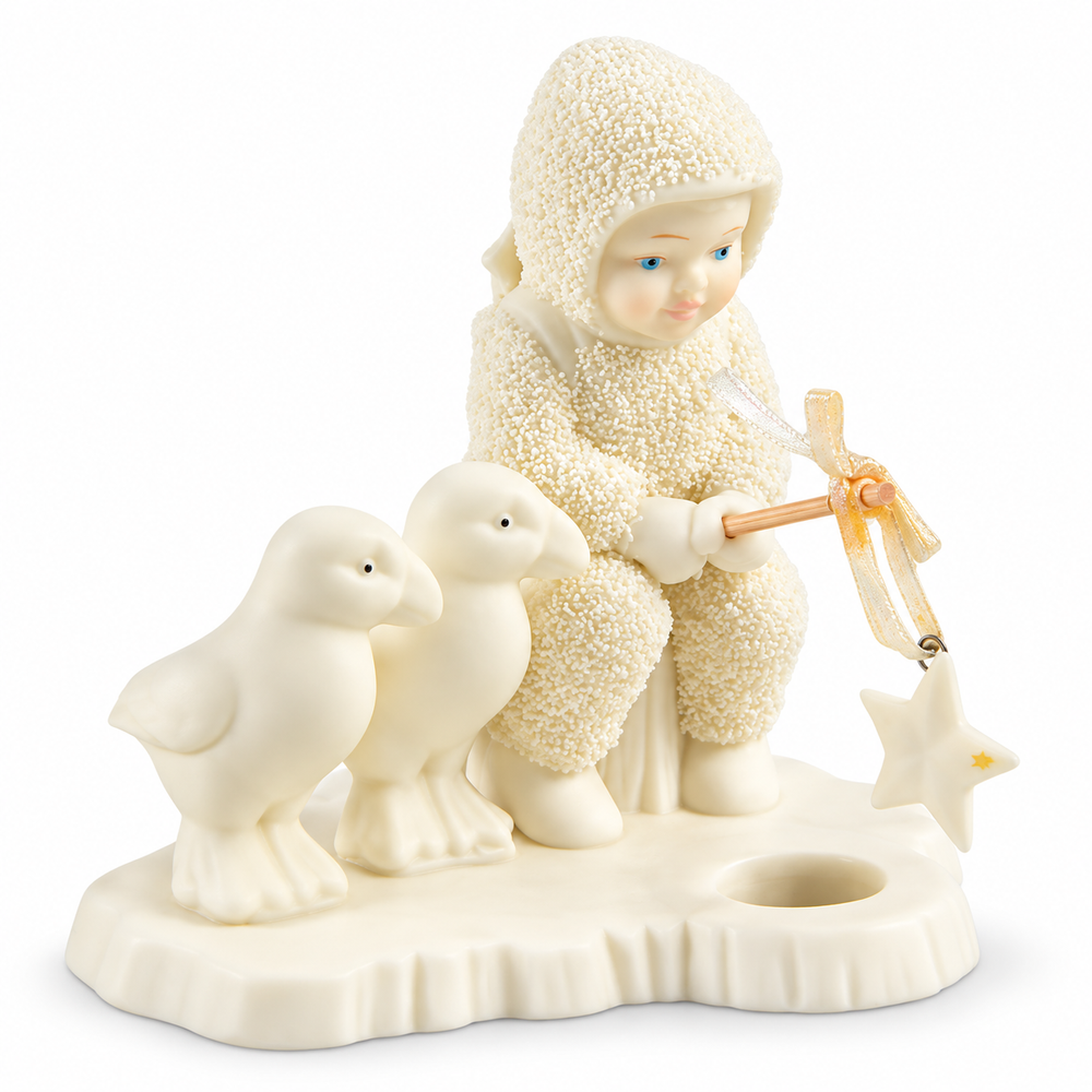 Snowbabies Fishing For Dreams Figurine