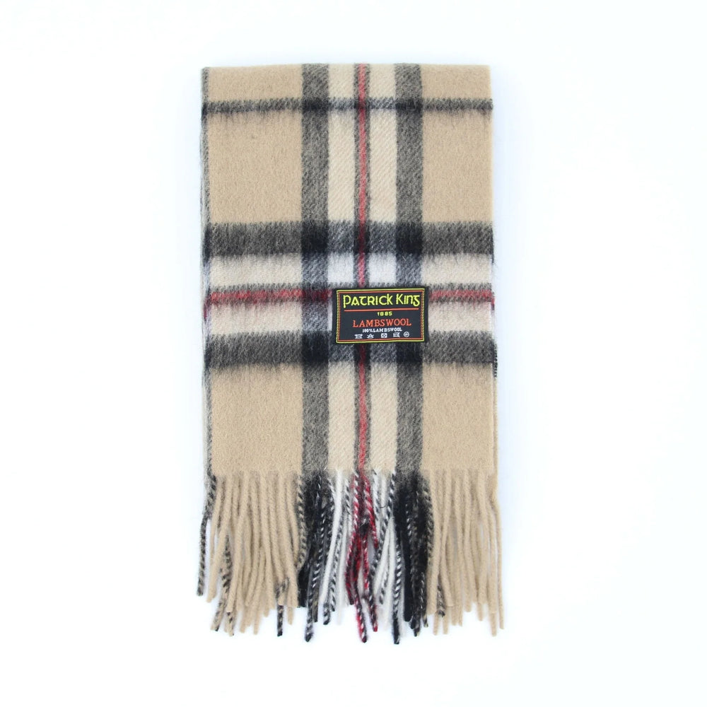 Thompson Camel - Lambswool Scarf