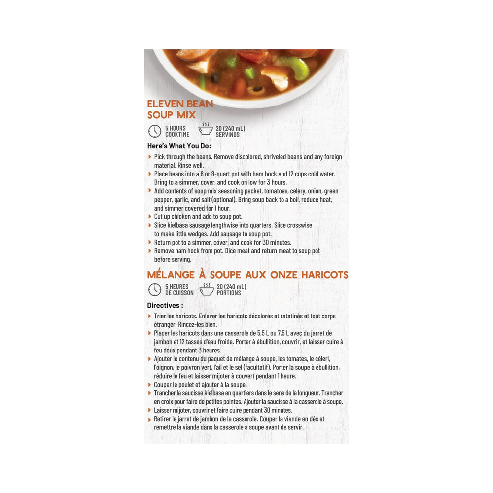 Frontier Eleven Bean Soup Mix - 510 g