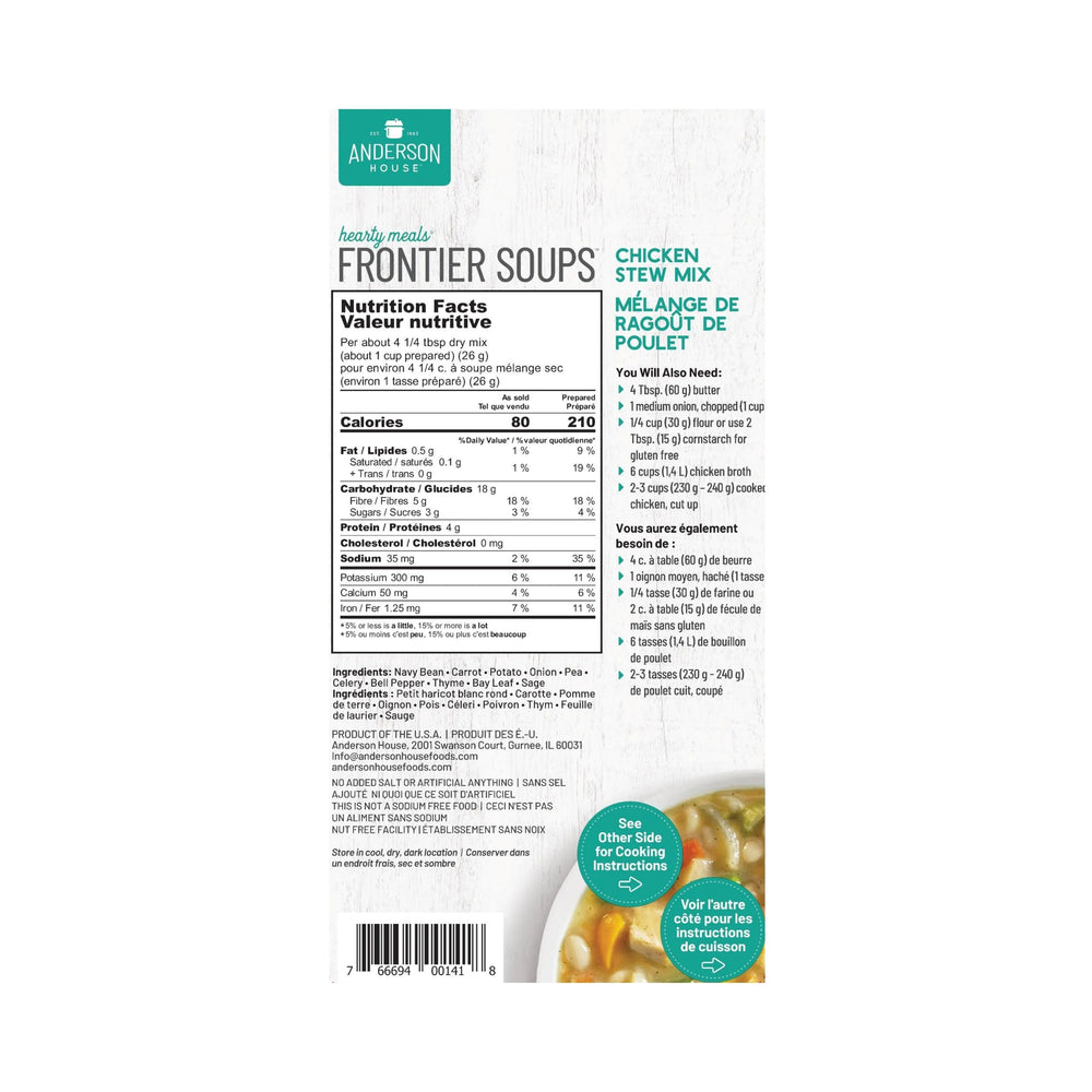 Frontier Chicken Stew Mix - 198 g