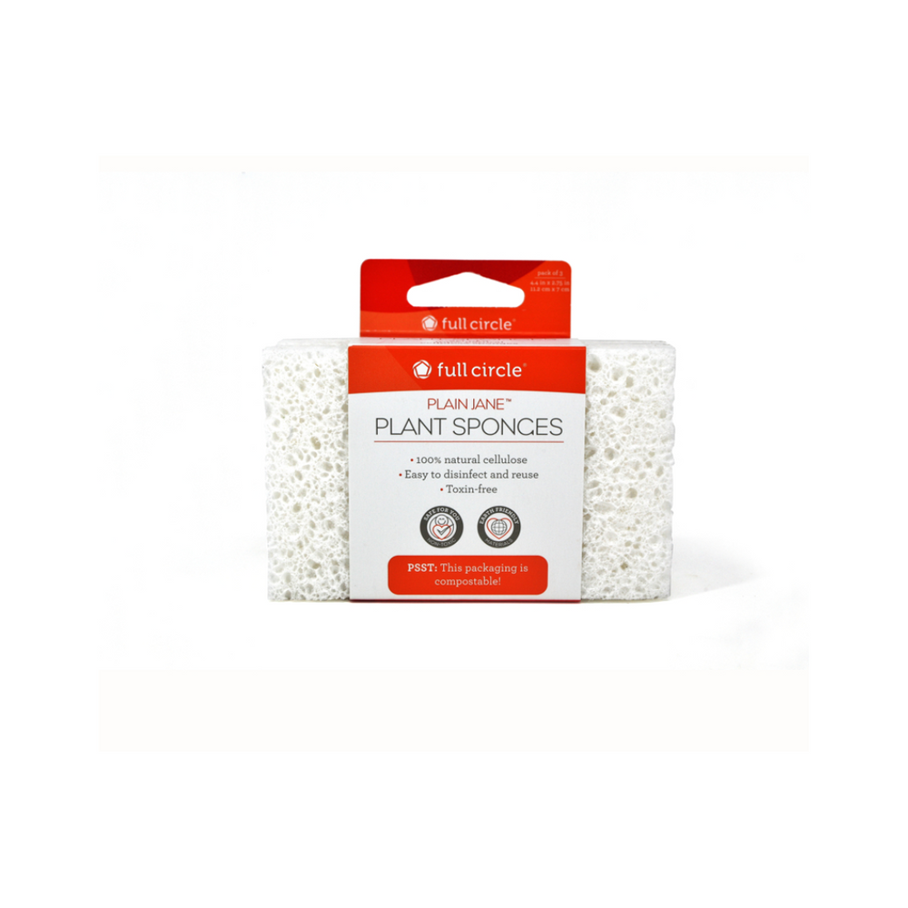 Full Circle - Plain Jane Plant Sponges