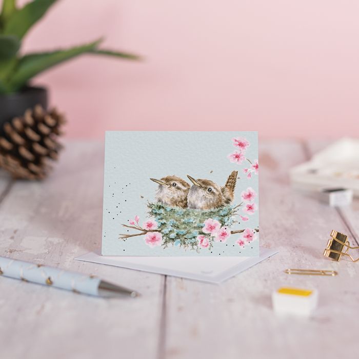 Wrendale Gift Enclosure Card Home Tweet Home