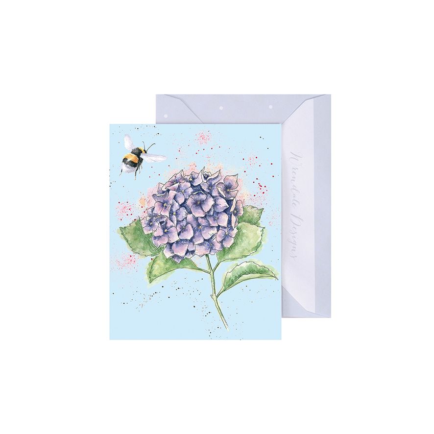Wrendale Gift Enclosure Card Hydrangea