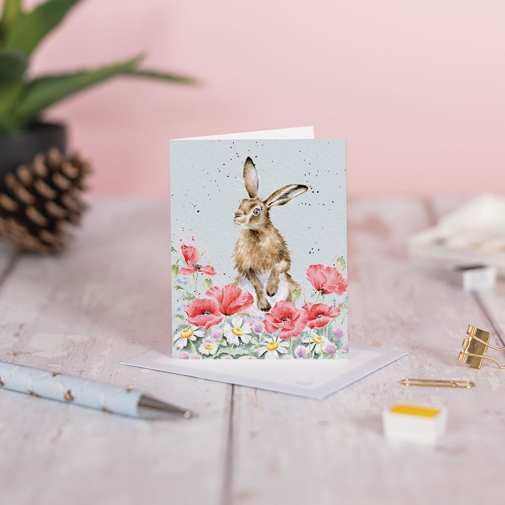 Wrendale Gift Enclosure Card Field of Flowers