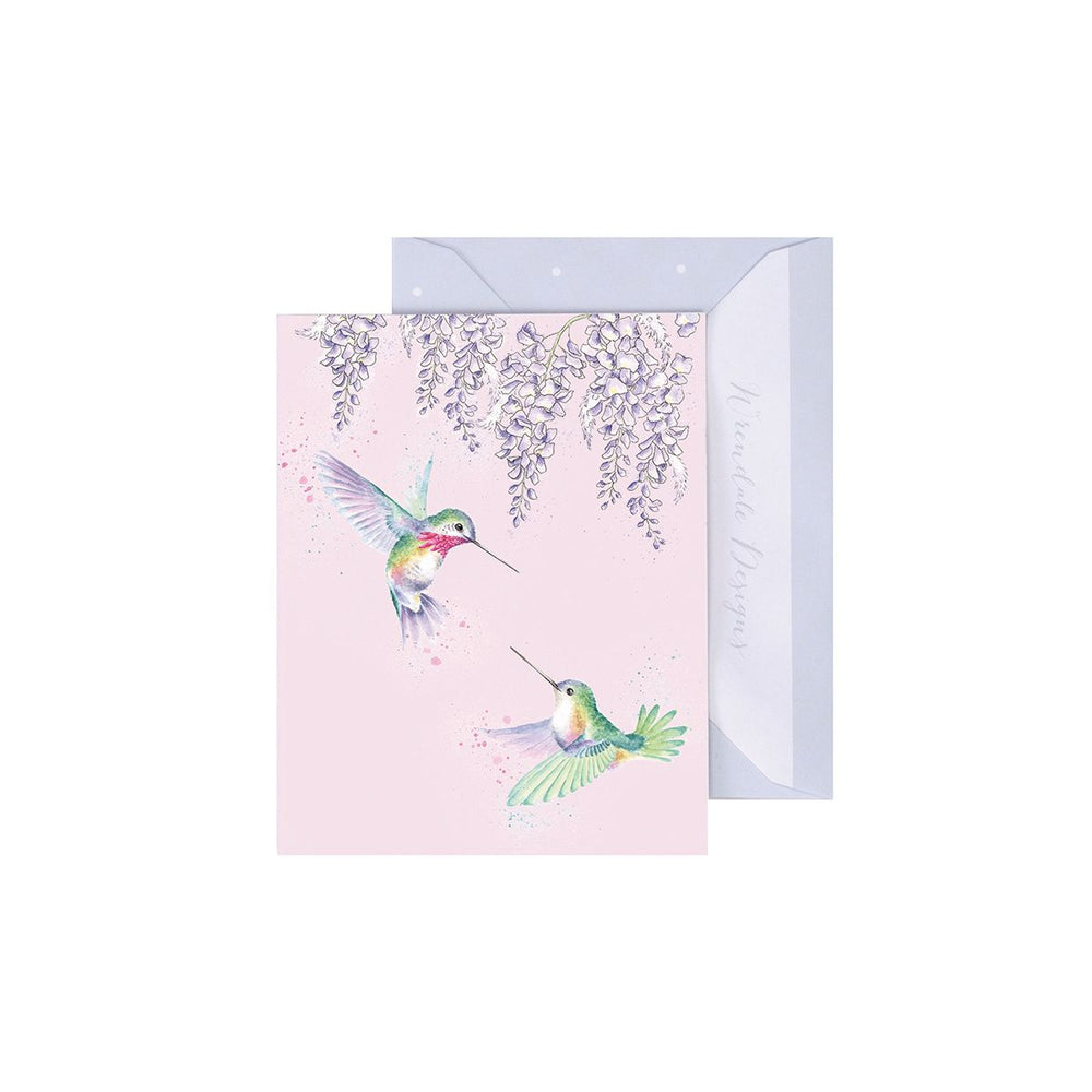 Wrendale Gift Enclosure Card Wisteria Wishes