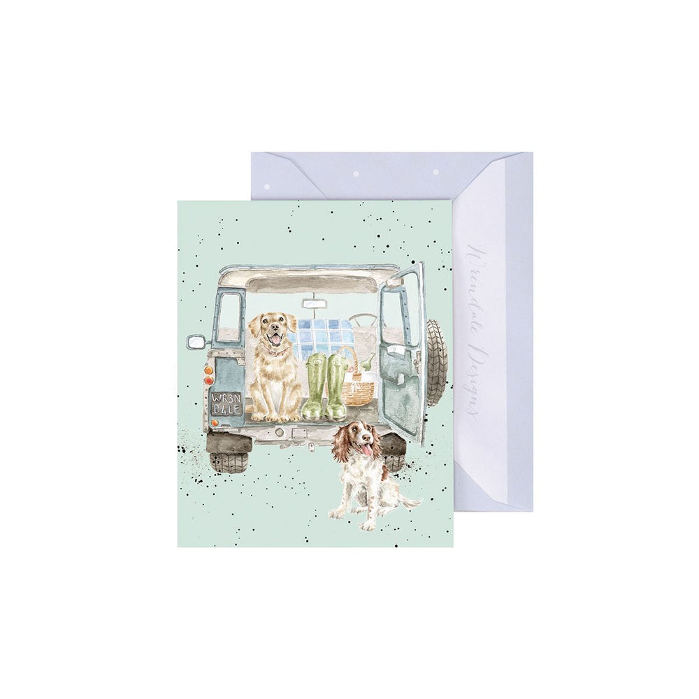 Wrendale Gift Enclosure Card Paws for a Picnic