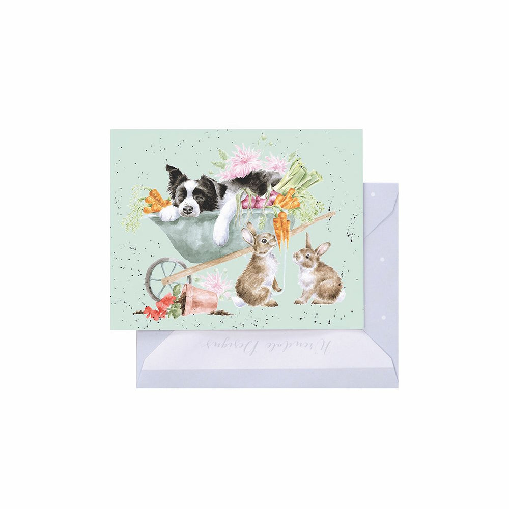 Wrendale Gift Enclosure Card Sleeping on the Job