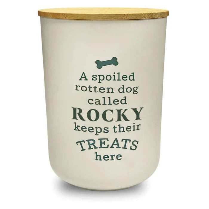 The Dog Treat Jar Rocky