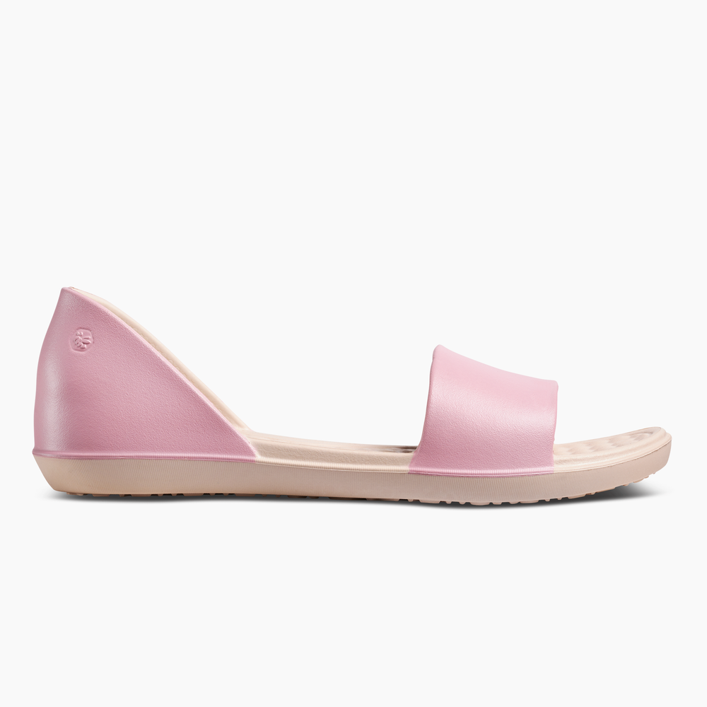 Joybees Friday Flat - Bedrose/New Khaki