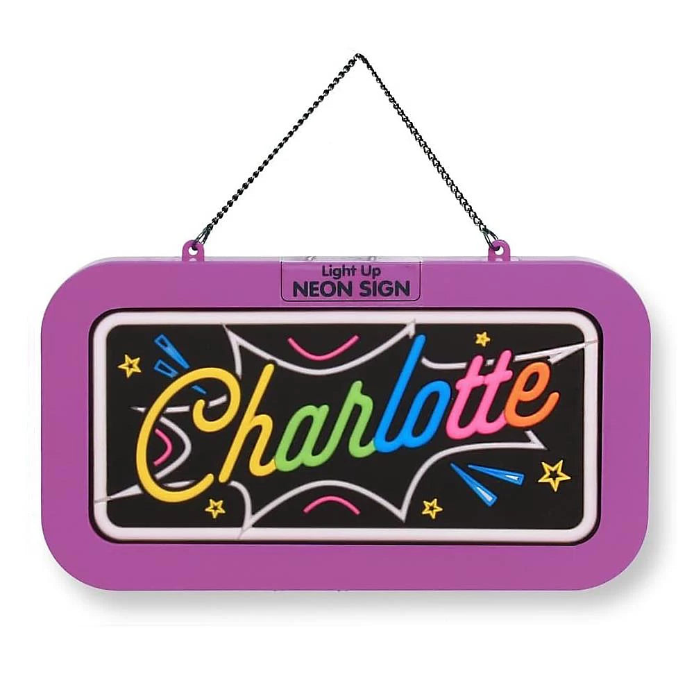 Neon Sign - Charlotte