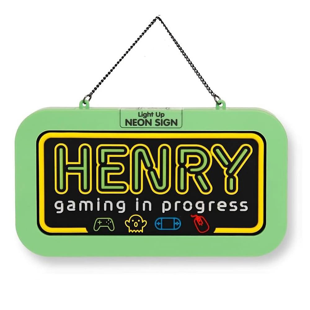 Neon Sign - Henry