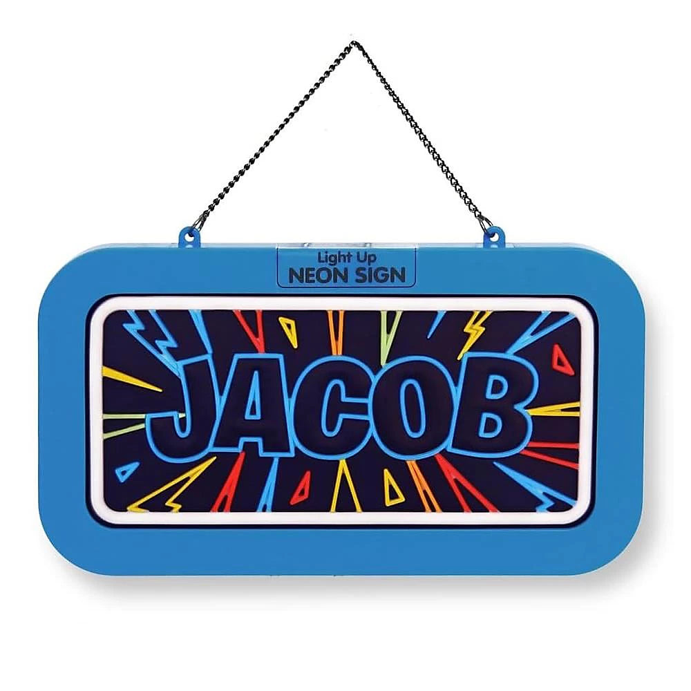 Neon Sign - Jacob