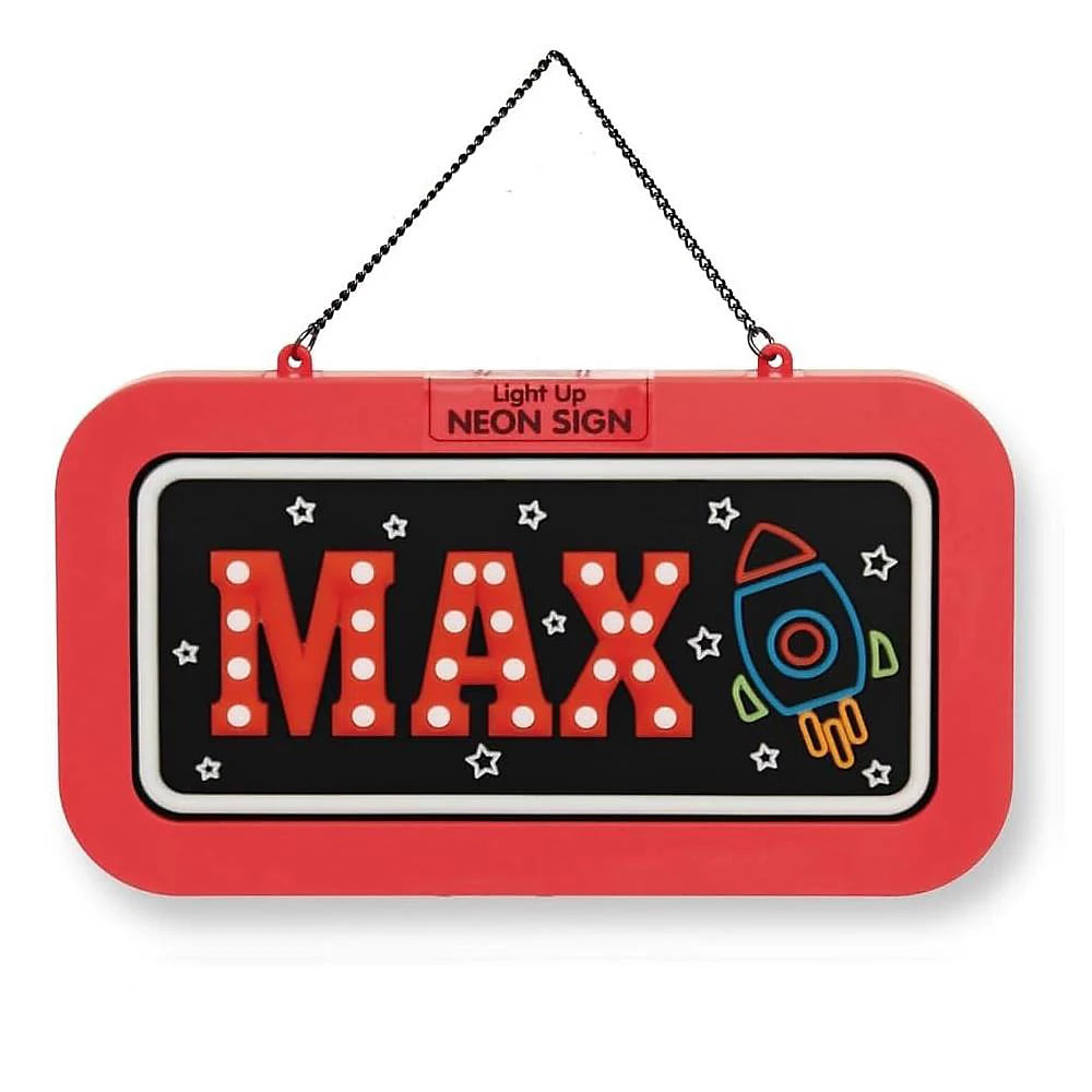 Max Neon Sign Raster Rob McIntosh | Neon Sign - Max