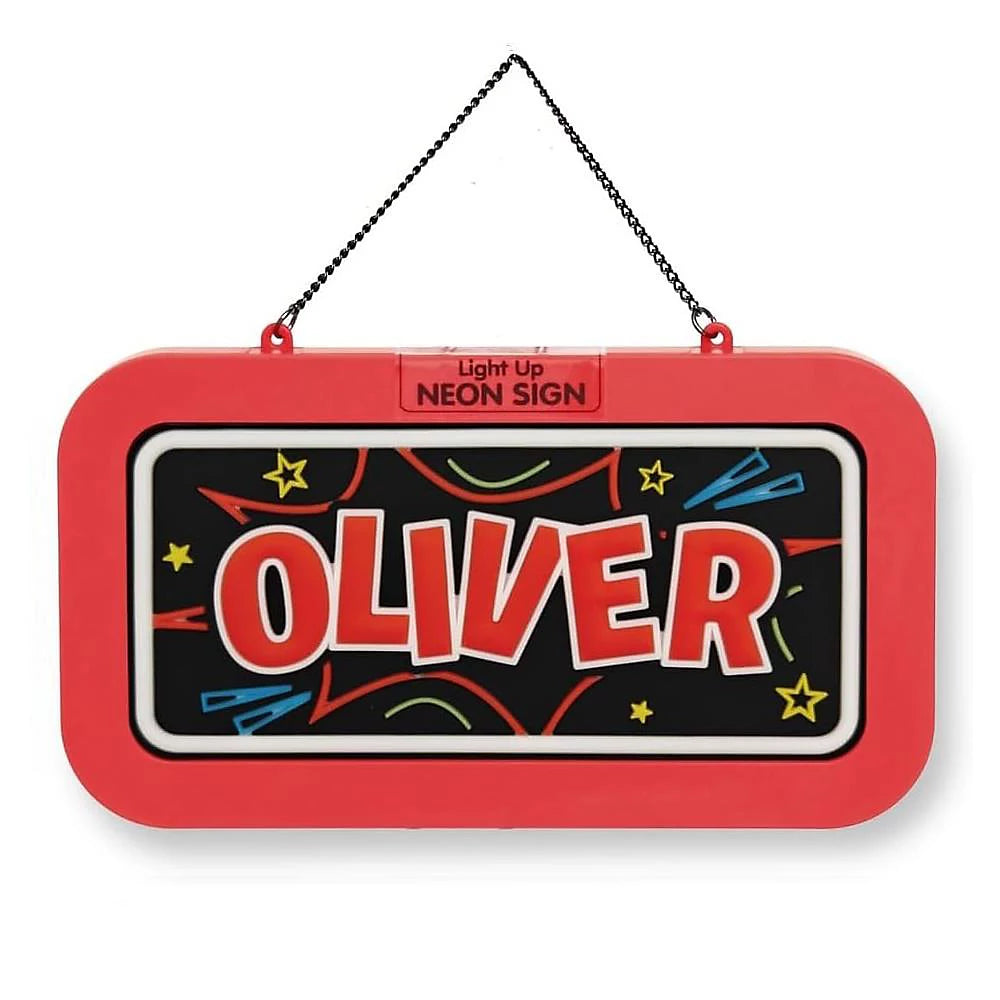 Neon Sign - Oliver