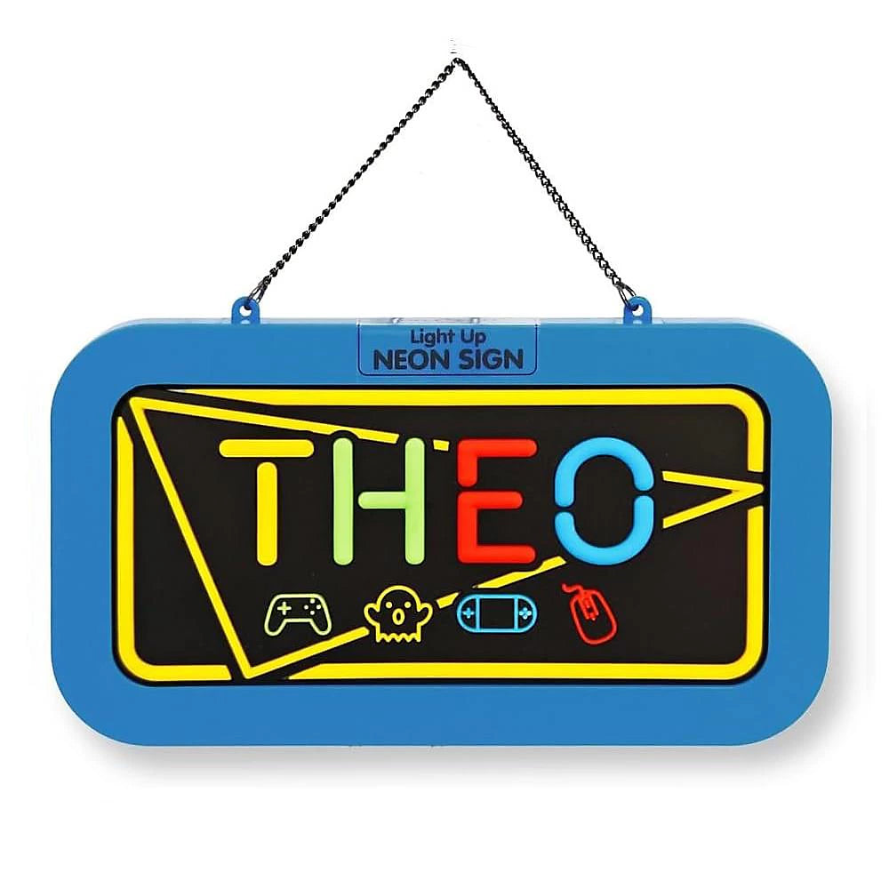 Neon Sign - Theo