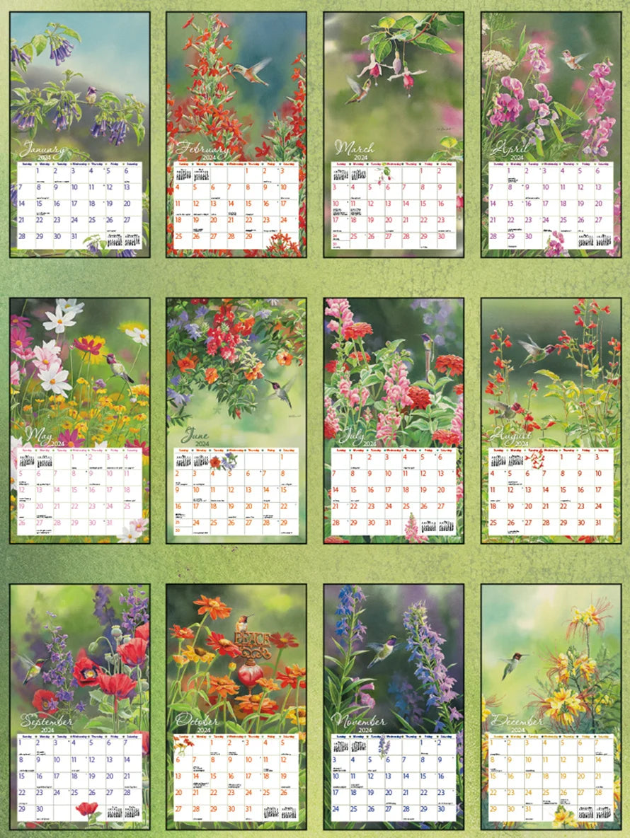 Lang 2024 Calendar - Hummingbirds – Rob McIntosh