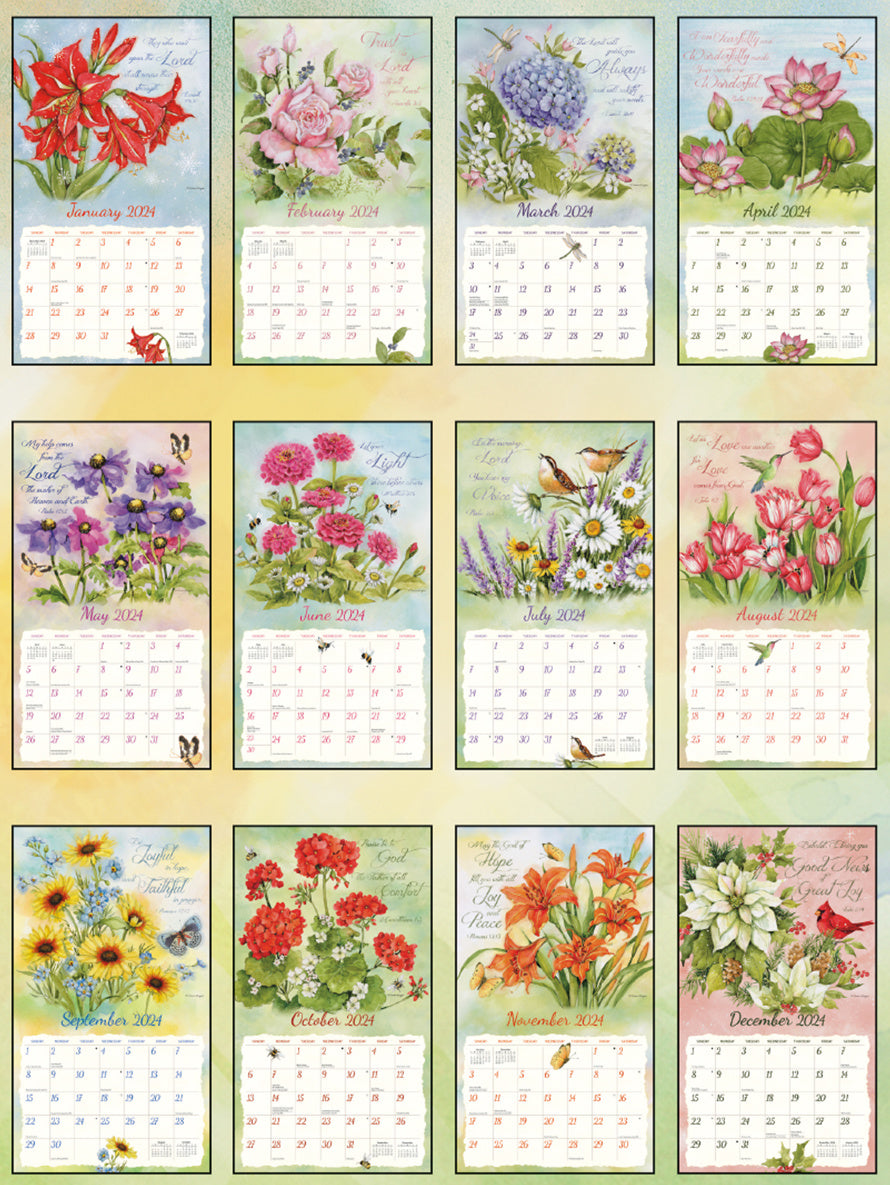 Lang 2024 Calendar Nature's Grace Rob McIntosh