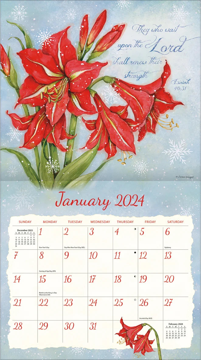 Lang 2024 Calendar Nature's Grace Rob McIntosh