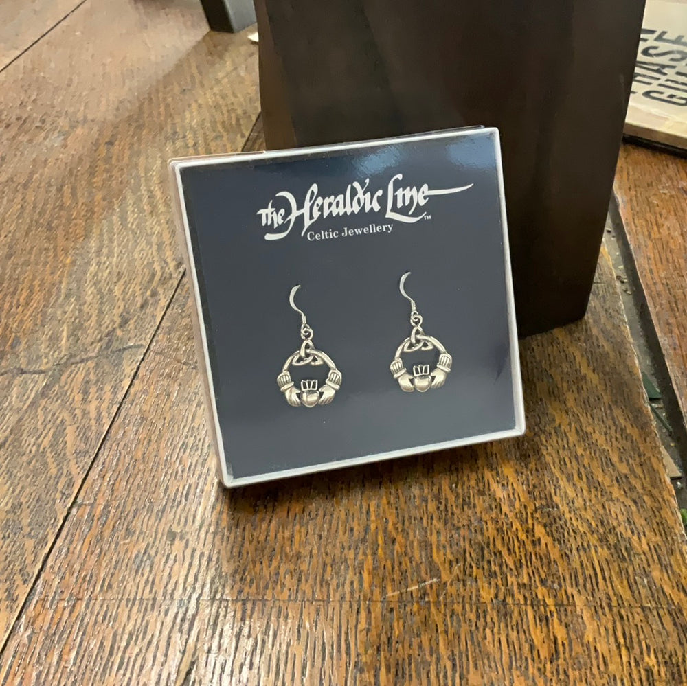 SH-Claddagh with Knot Earrings