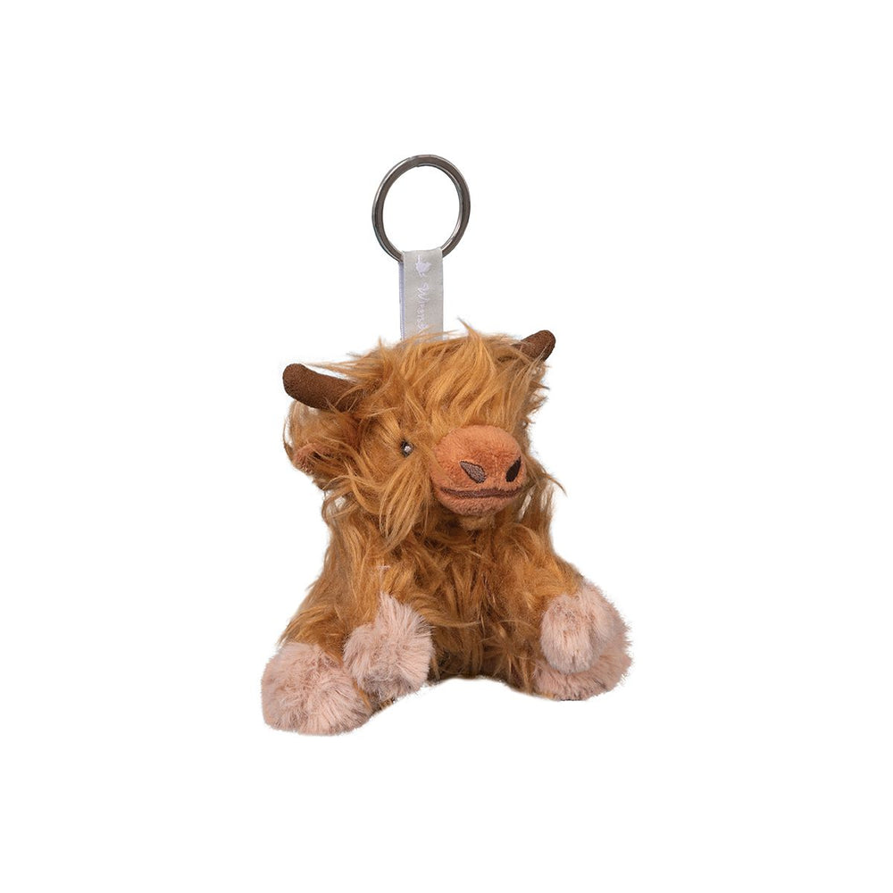 Wrendale Plush Keyring - Gordon Highland Cow