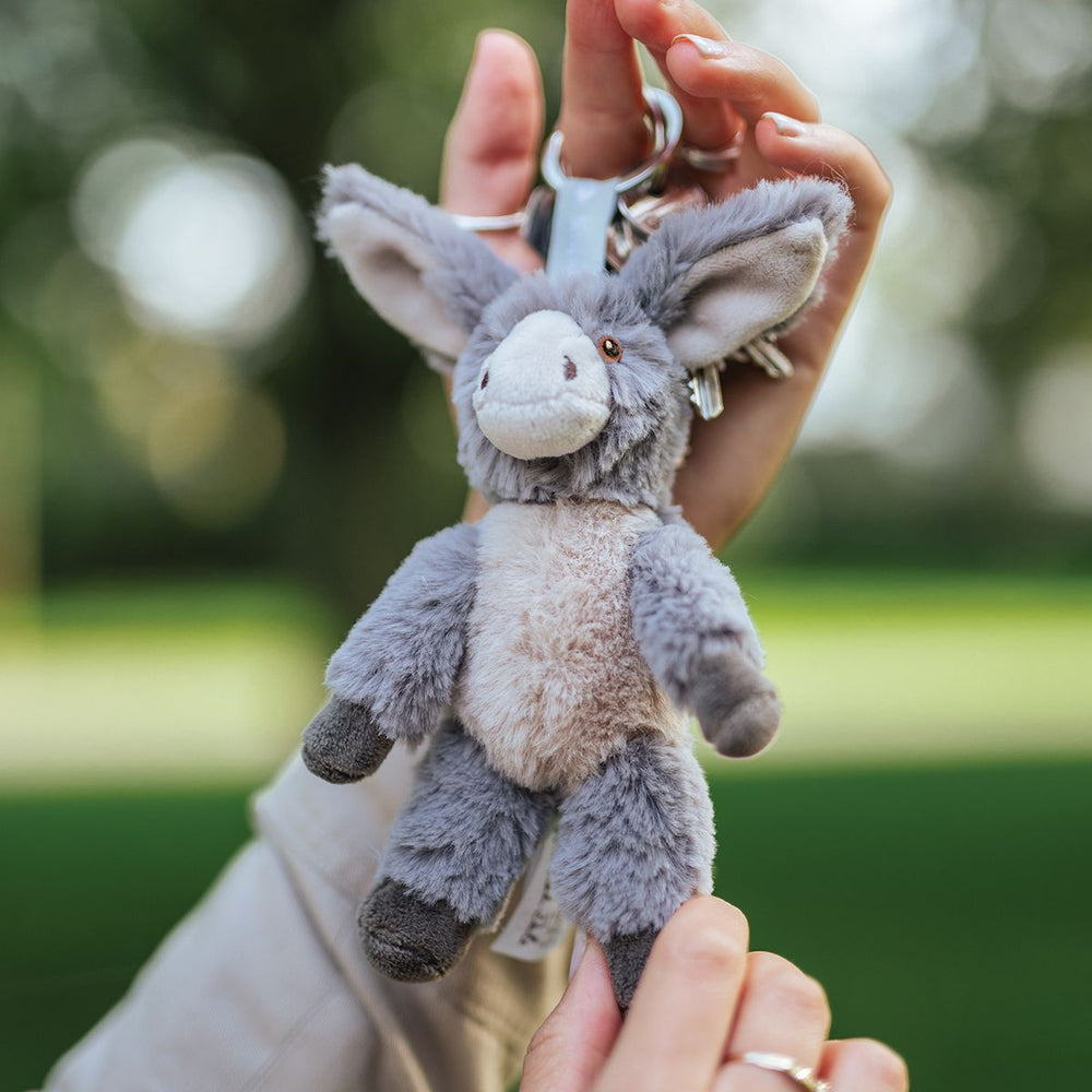 Wrendale Plush Keyring - Jack Donkey