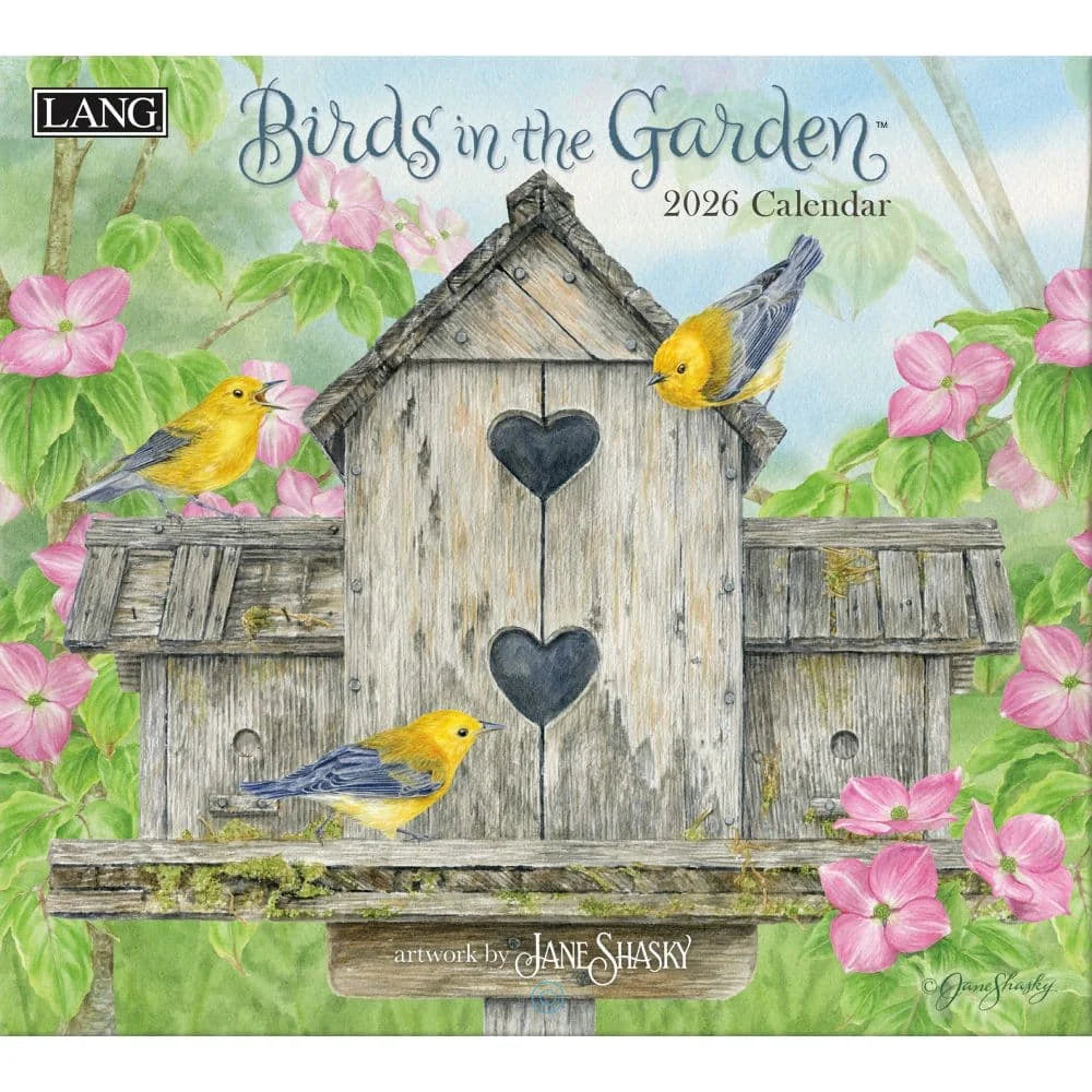 Lang 2026 Calendar - Birds in the Garden