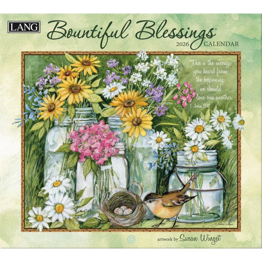 Lang 2026 Calendar - Bountiful Blessing
