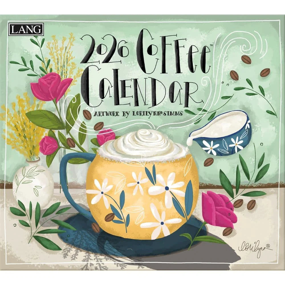 Lang 2026 Calendar - Coffee
