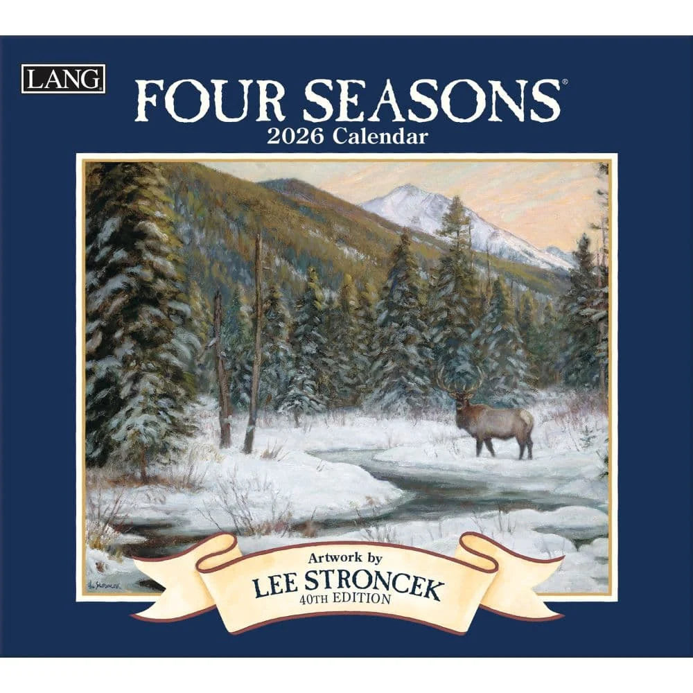 Lang 2026 Calendar - Four Seasons