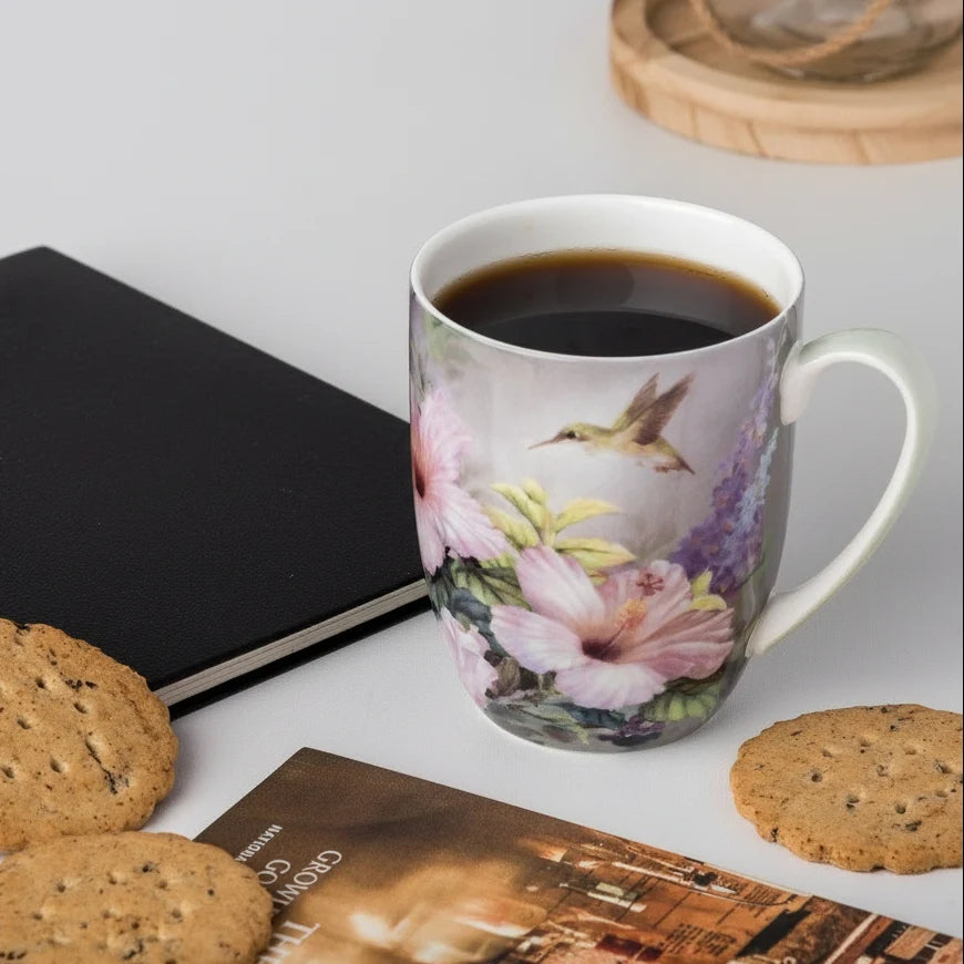 Lena Liu Hummingbirds Latte Mug