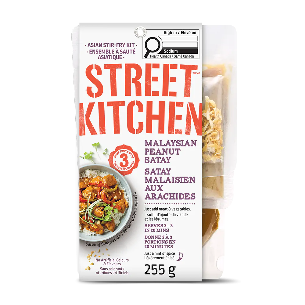 Street Kitchen Stir Fry Kit-Malaysian Peanut Satay